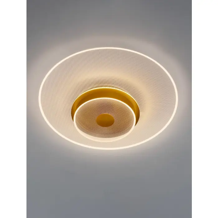 COPO PLAFONJERA LED/3000K/35W/2189Lm/BRASS GOLD