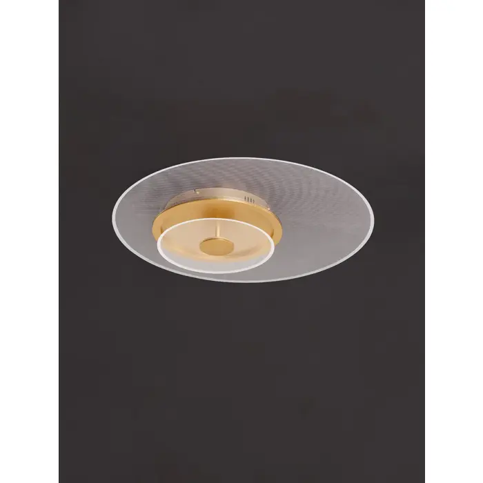 COPO PLAFONJERA LED/3000K/35W/2189Lm/BRASS GOLD