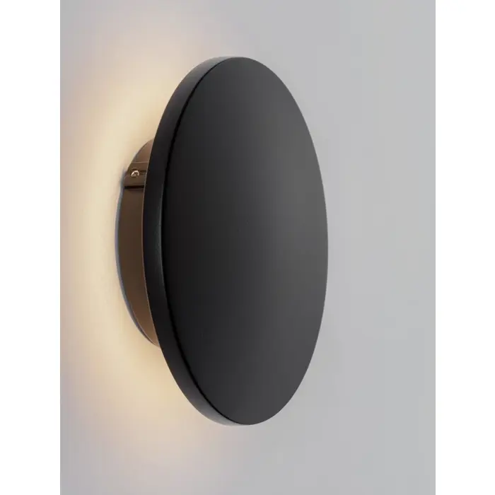 COPPER ZIDNA LAMPA LED 3000K 467lm IP65 CRNA