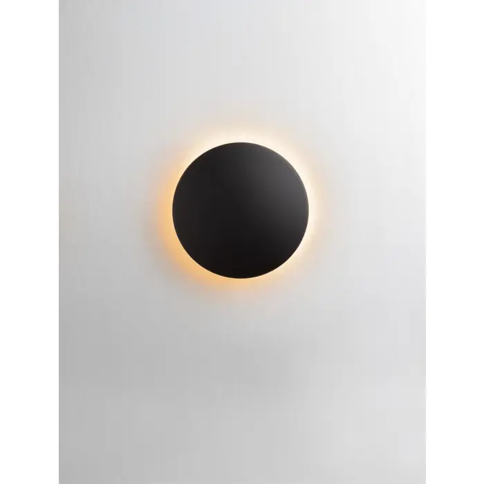 COPPER ZIDNA LAMPA LED 3000K 476lm IP65 CRNA