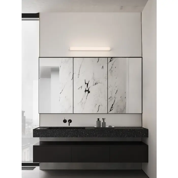 COR ZIDNA LED SVJETILJKA ZA KUPAONICU BIJELA 8W IP44 2700-3000-4000K
