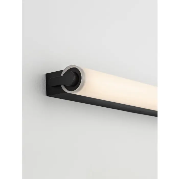 COR ZIDNA LED SVJETILJKA ZA KUPAONICU CRNA 8W IP44 2700-3000-4000K