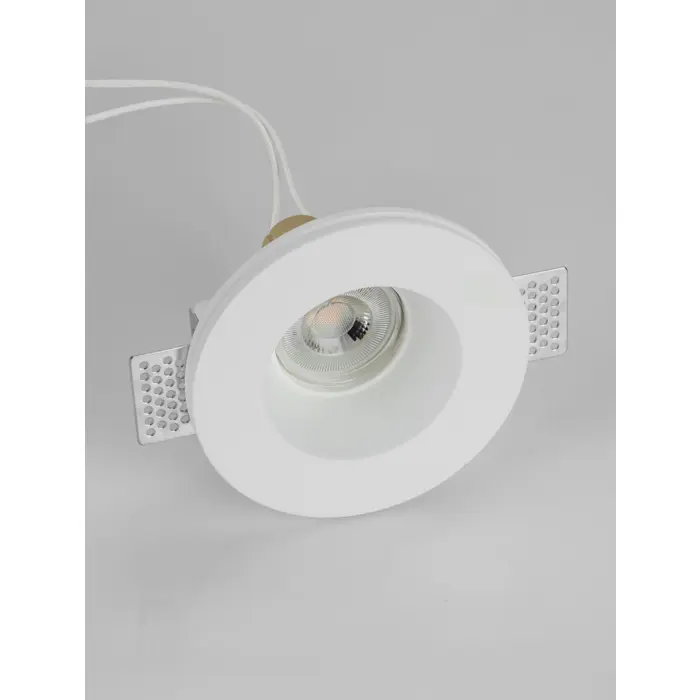 COSIMO GIPSANA UGRADBENA SVJETILJKA GU10 1x10 Watt IP20 220-240 Volt D: 13 H: 4.