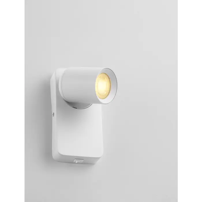 COSMINA ZIDNA LAMPA GU10/10W/BIJELA