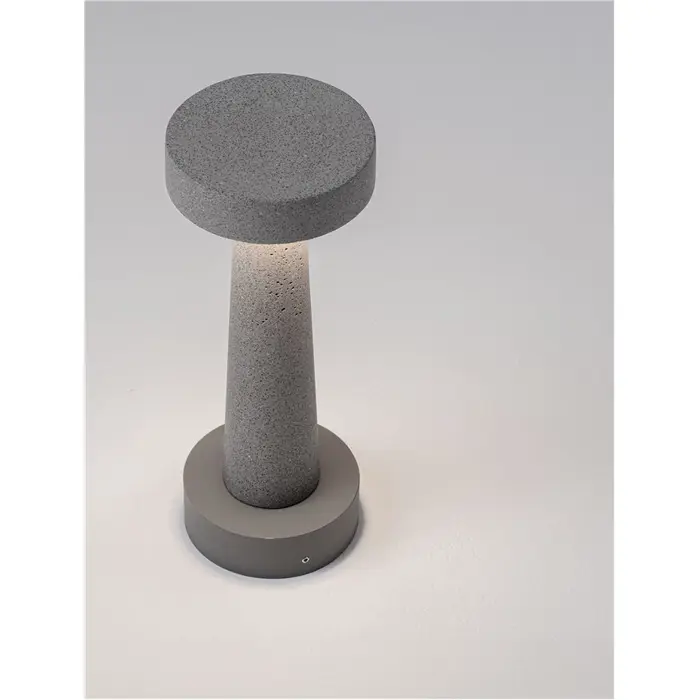 CRAM VANJSKA STAJAĆA LED LAMPA 5W 580Lm 3000K IP65 CEMENT SIVA