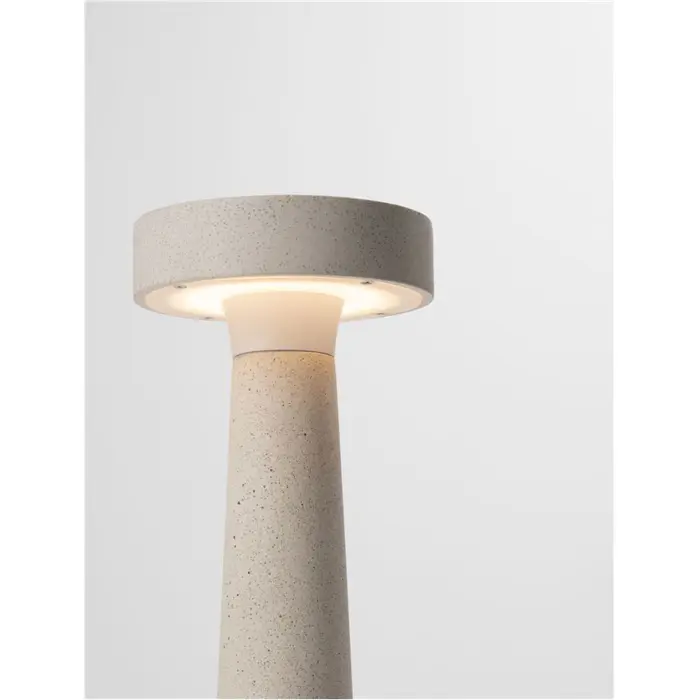 CRAM VANJSKA STAJAĆA LED LAMPA 5Watt 580Lm IP65 3000K CEMENT BIJELA