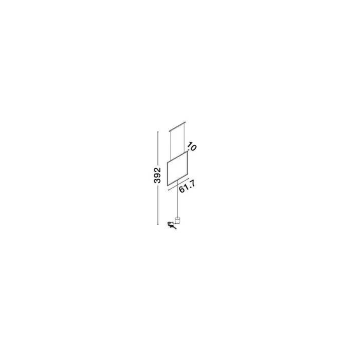 DAHLIA VISILICA LED 25W 1056lm 3000K IP20