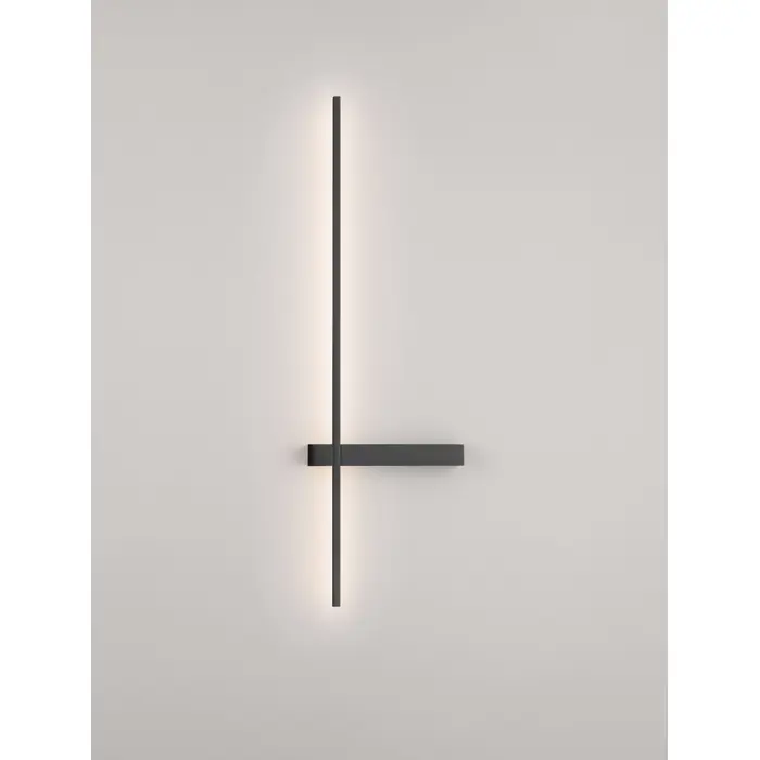 DANESSA ZIDNA LED SVJETILJKA CRNA 5W IP20 CCT 2700-3000K