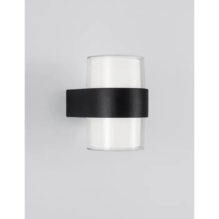 DARF VANJSKA ZIDNA SVJETILJKA LED 2x5W/3000K/840lm/IP54/CRNA