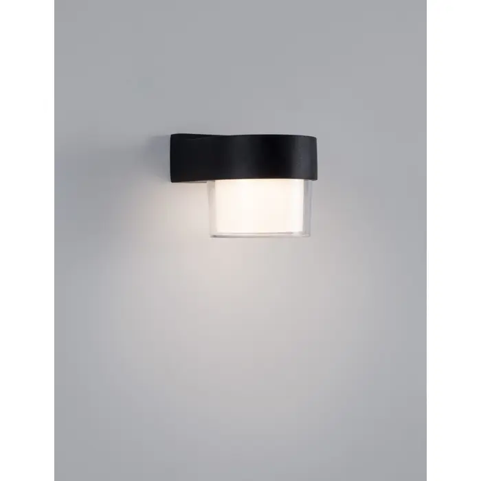 DARF VANJSKA ZIDNA SVJETILJKA LED 5W/3000K/420lm/IP54/CRNA