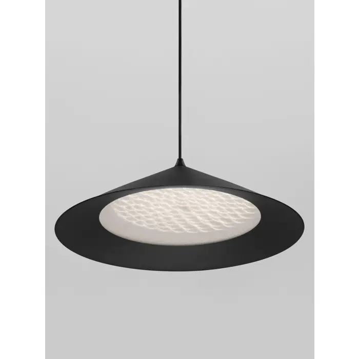 DARIO Crna Visilica LED 21 W 1667 lm IP20 3000 K FI: 40
