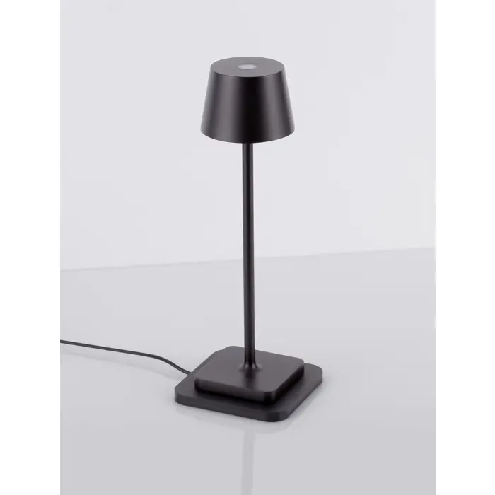 DECK STOLNA LAMPA LED 3000K 121lm IP54 CRNA