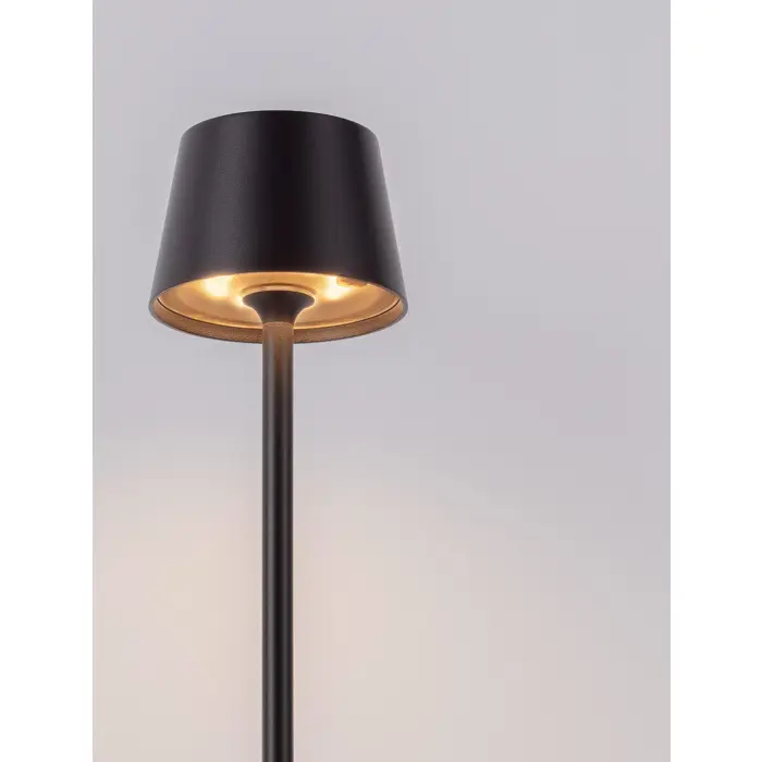 DECK STOLNA LAMPA LED 3000K 121lm IP54 CRNA