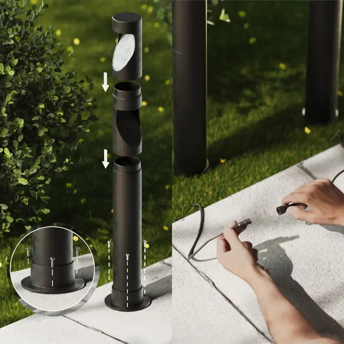 DESI GARDENLINK PHILIPS niskonaponska svjetiljka 1X crna 24V