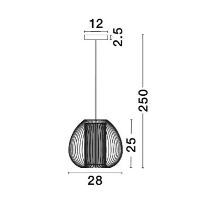DESIRE VISLICA E27 /IP20/SIVA