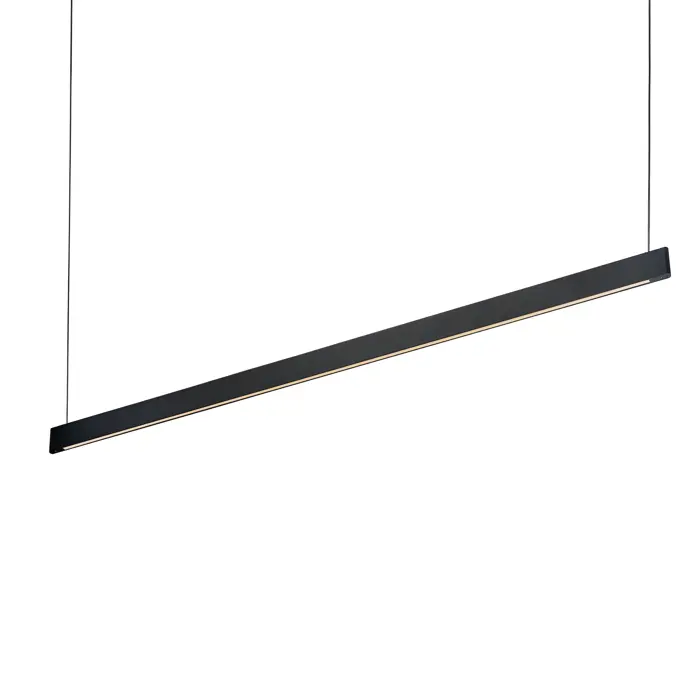 DESK WIDE LED LINEARNA VISILICA SP2 CRNA 3000K 36W