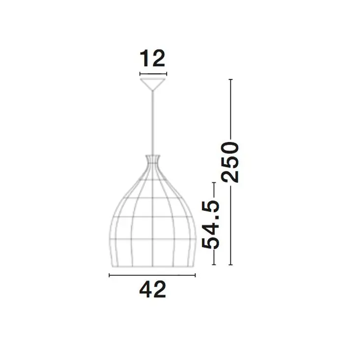 DESTIN VISLICA E27 /IP20/SIVA