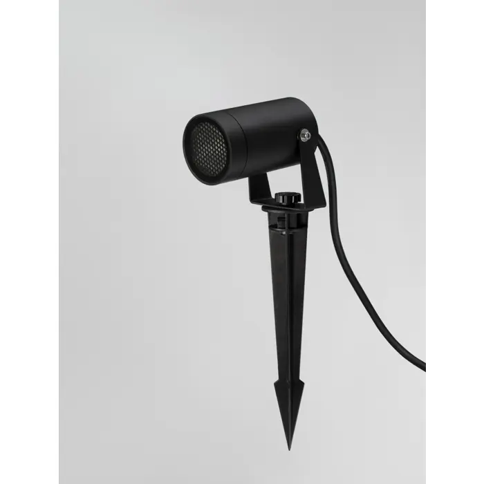 DESTRY VANJSKA SVJETILJKA SA ŠILJKOM GU10 10W/IP54/CRNA