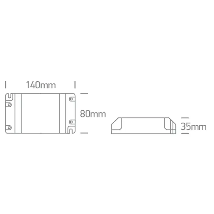 DIMABILNI LED DRIVER DALI & PUSH TO DIM 24V DC 20-200W