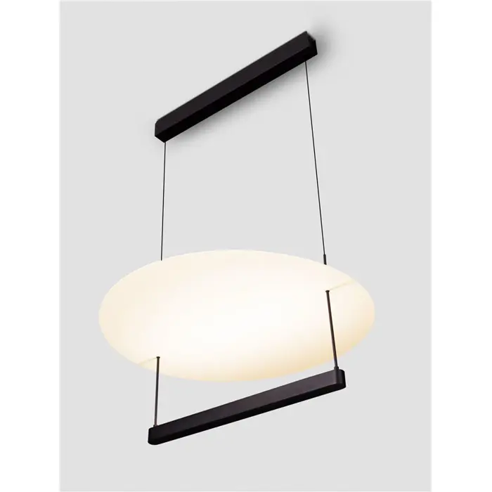 DIONA VISILICA LED/3000K/40W/2560Lm/CRNA & BIJELA
