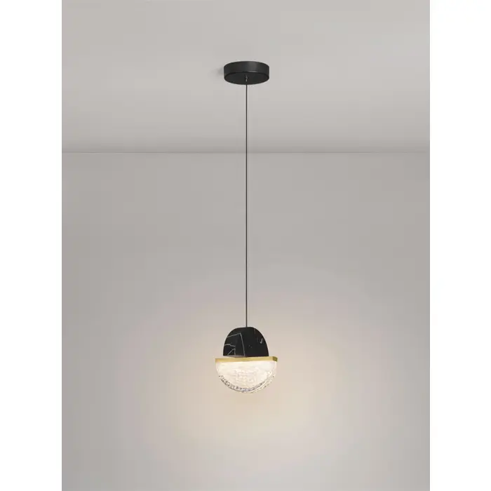 dorin-led-visilica-crnastaklo-7w-ip20-2700k-triak-prigusljiv-16322-02231411.webp