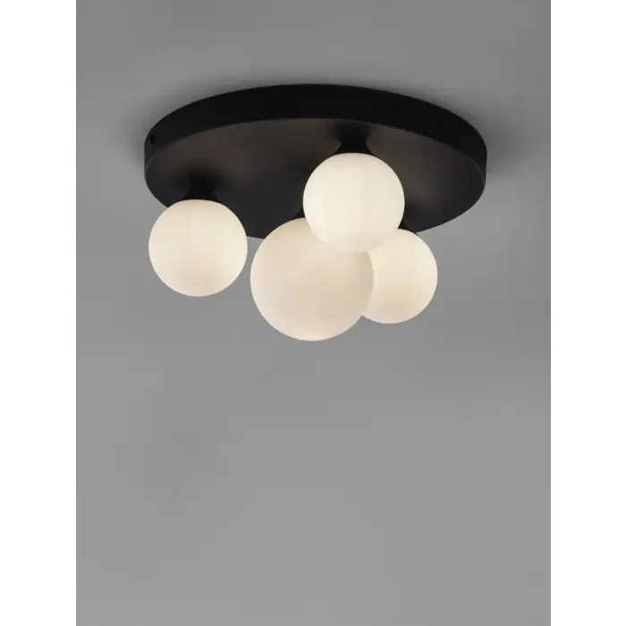 EDEM PLAFONSKA LAMPA G9 IP20/CRNA
