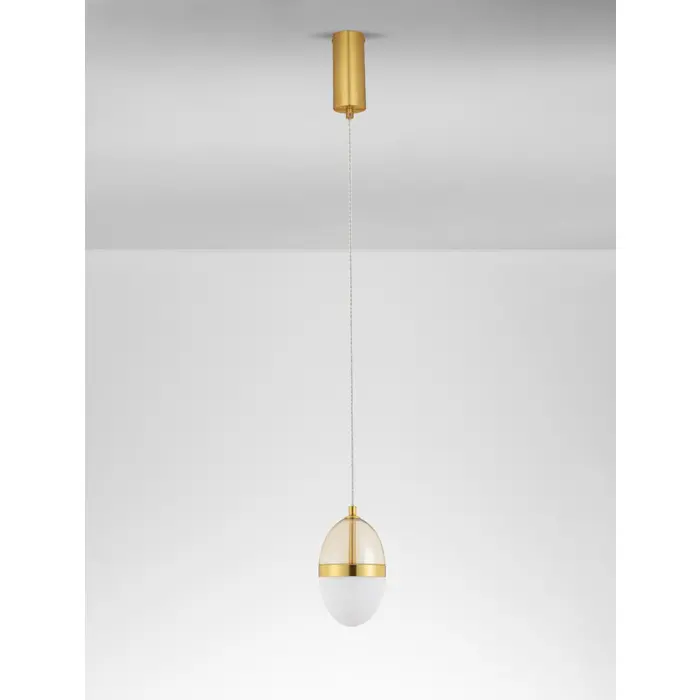 EGNA VISILICA LED /3000K/13W/1447lm/ZLATNA