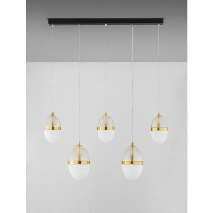 EGNA VISILICA LED /3000K/58W/5943lm/ZLATNA