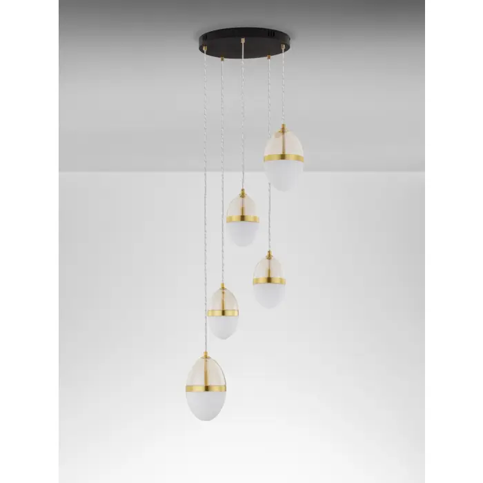 EGNA VISILICA LED /3000K/59W/6112lm/ZLATNA