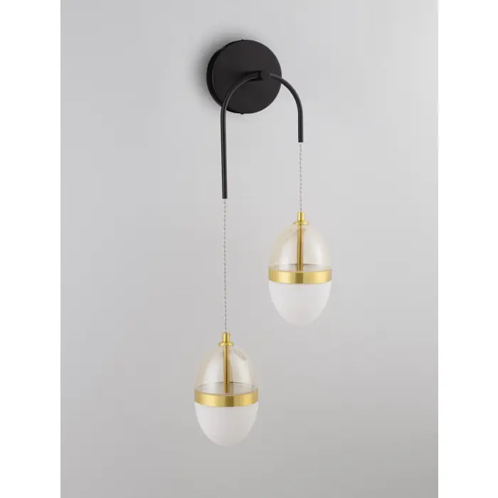 EGNA ZIDNA LAMPA LED /3000K/24W/2704lm/ZLATNA