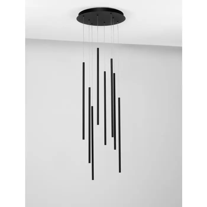 ELETTRA VISILICA LED 40W/3000K/1760lm/DIMM/IP20/CRNA