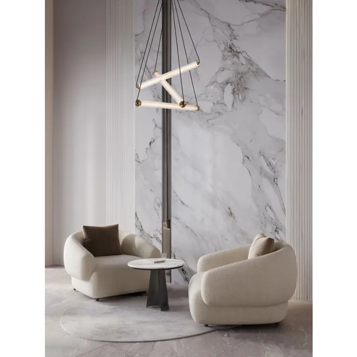 ELIOT Visilica LED 33 W 2407 lm IP20 3000 K Zlatna