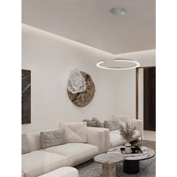 ELMO VISILICA LED/3500K/48W/2878Lm/CHROME