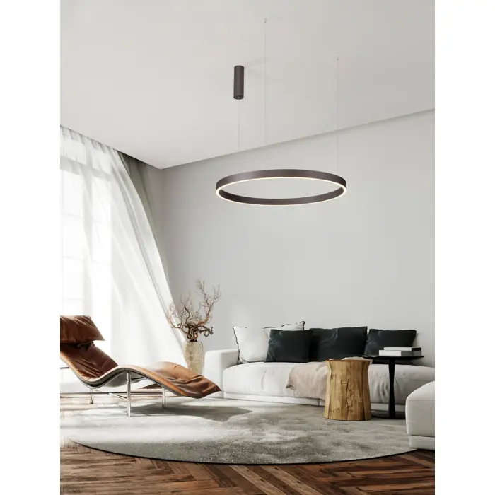ELOWEN VISILICA LED/3000K/77W/3326Lm/BRUSHED BROWN COFFEE