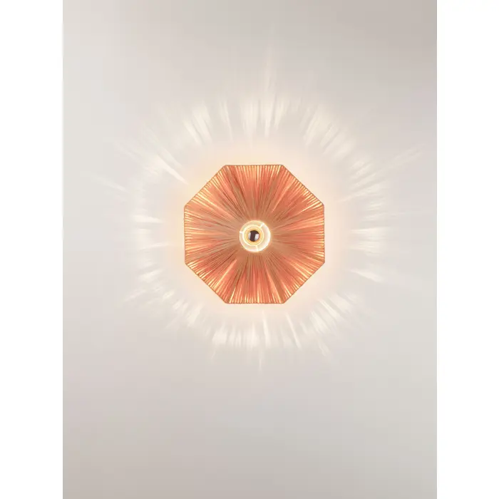 ELVIO Zidna svjetiljka Grlo E27 1x12 W IP20 FI: 45 terracotta
