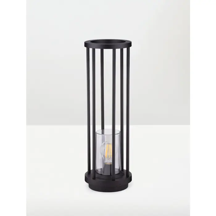 ELYSIUM STAJAĆA LAMPA E27 IP65 CRNA