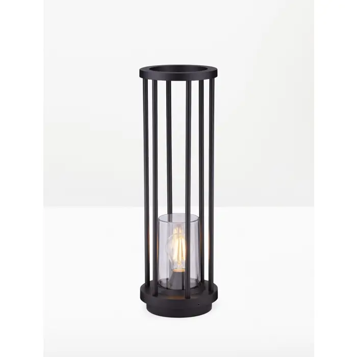 ELYSIUM STAJAĆA LAMPA E27 IP65 CRNA