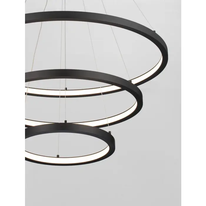 EMPATIA VISILICA LED 108W/3000K/2245lm/DIMM/IP20/CRNA