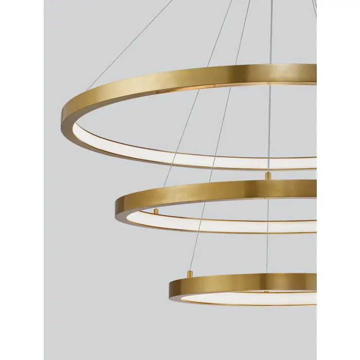EMPATIA VISILICA LED 108W/3000K/2245lm/DIMM/IP20/MESING ZLATNA