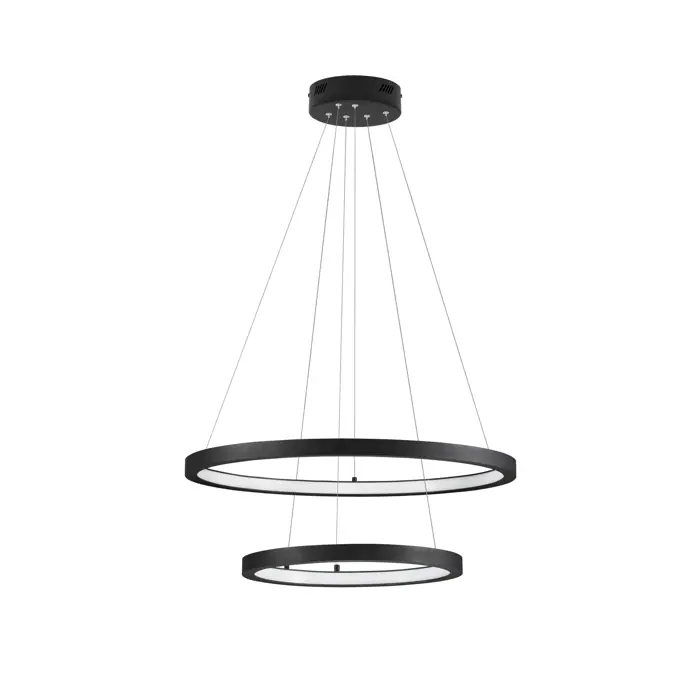 EMPATIA VISILICA LED 60W/3000K/1755lm/DIMM/IP20/CRNA
