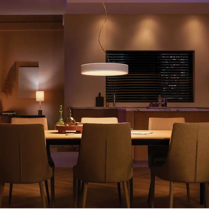 ENRAVE PHILIPS HUE pametna LED viseća svjetiljka crna + Hue Dimmer Switch