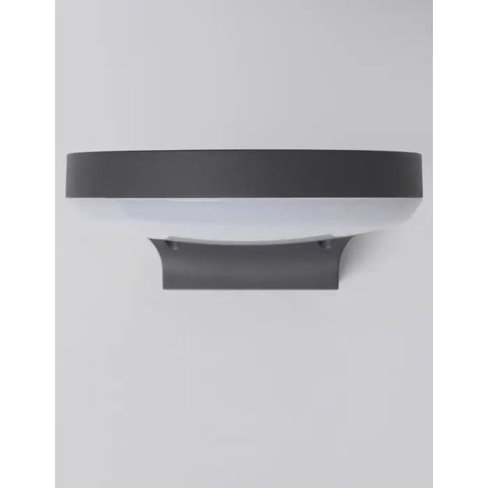 ENZI VANJSKA ZIDNA SVJETILJKA LED 15W/3000K/1630lm/IP54/Tamno Siva