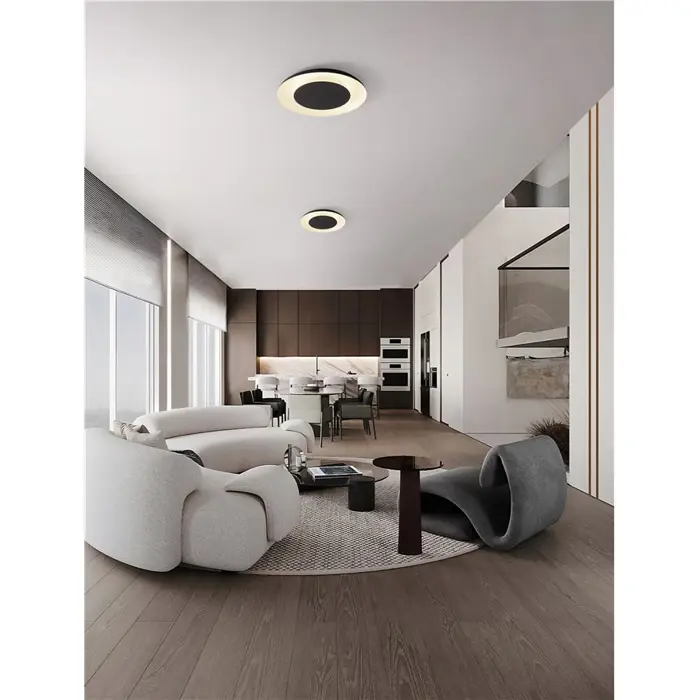 EPOS PLAFONJERA LED /2700-4000K/38W/2200Lm/CRNA & BIJELA
