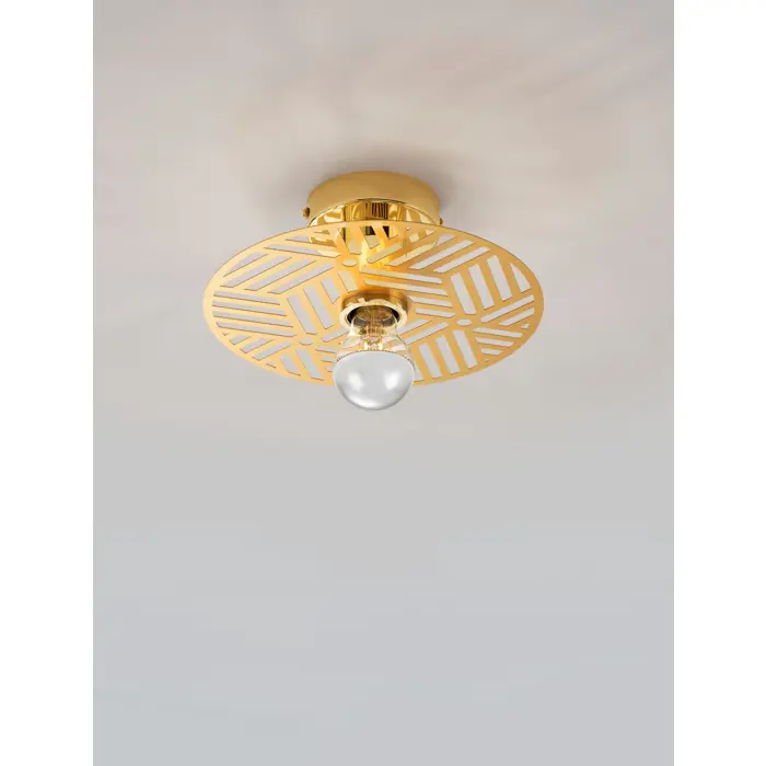 ERES ZIDNA LAMPA E27/12W/GOLD