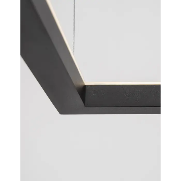 ETERNA VISILICA LED 40W/3000K/3000lm/DIMM/IP20/CRNA
