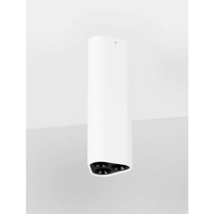 ETHO STROPNA SVJETILJKA LED /3000K/6W/454Lm/BIJELO-CRNA