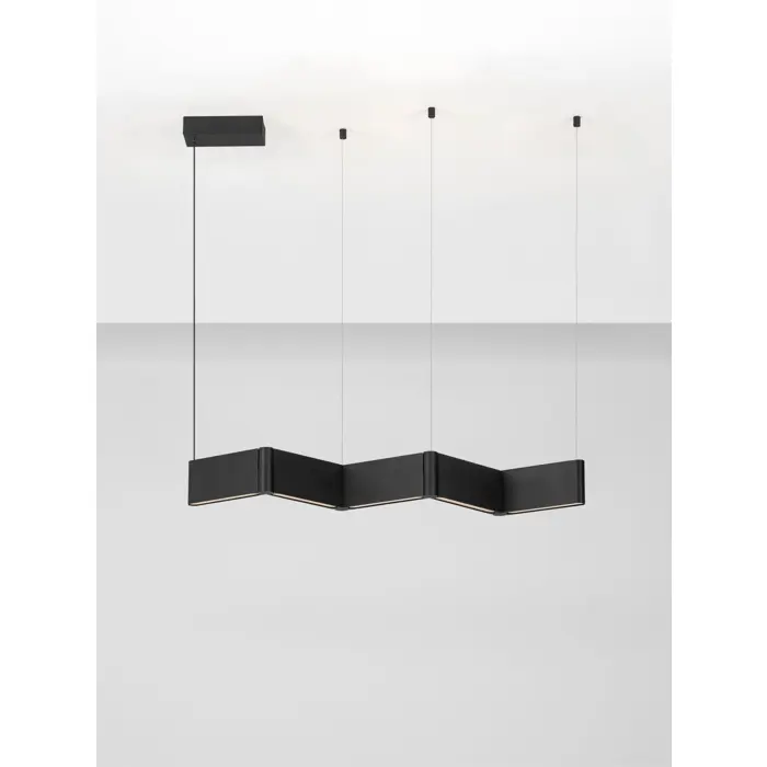 FLUSSO PODESIVA LED VISILICA CRNA 43W 3000K IP20