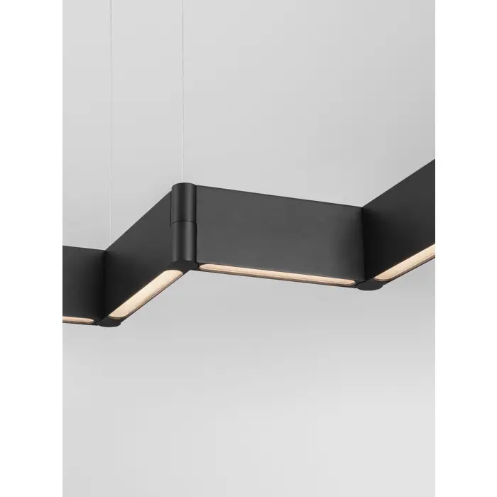 FLUSSO PODESIVA LED VISILICA CRNA 43W 3000K IP20