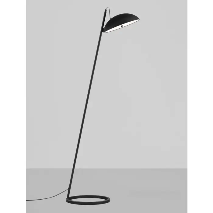 FLUTE STAJAĆA LAMPA LED/3000K/30W/1958Lm/CRNA
