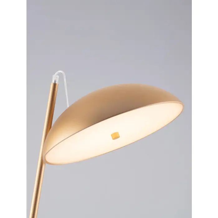 FLUTE STAJAĆA LAMPA LED/3000K/30W/1958Lm/ZLATNA